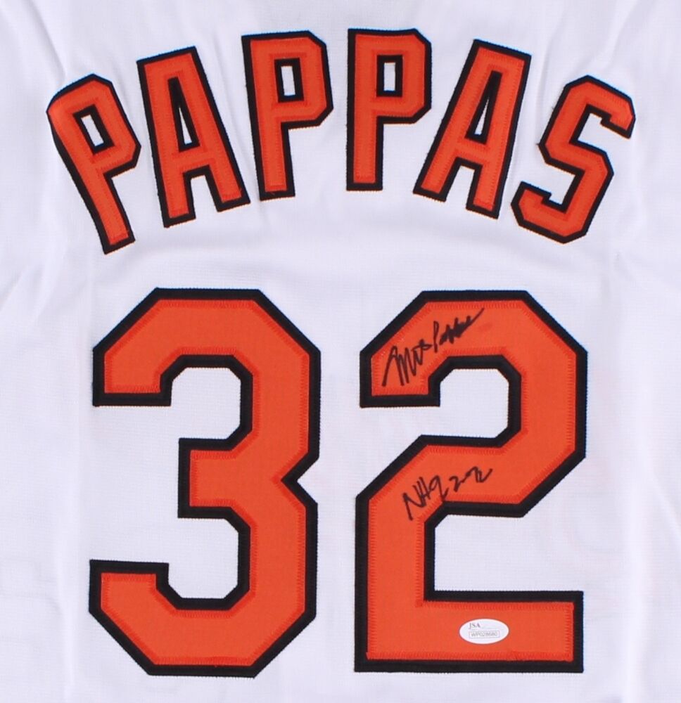 Milt Pappas Signed Baltimore Orioles Jersey 'NH 9-2-72' (JSA) Cubs, Reds,  Braves
