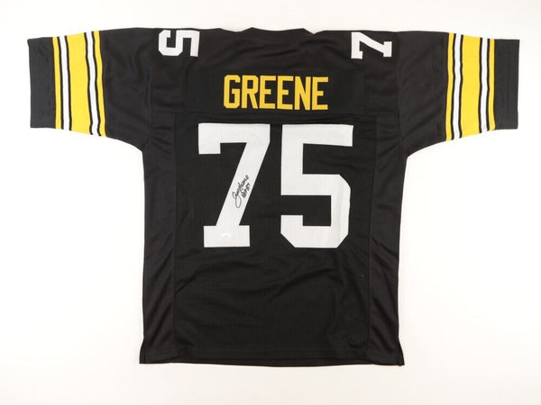 Charitybuzz: Mean Joe Greene Hand-Signed Pittsburgh Steelers Jersey