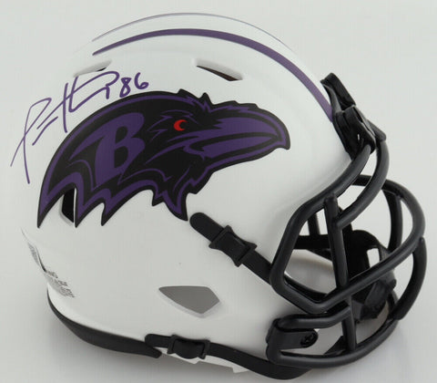 Torrey Smith Baltimore Ravens Autographed Mini-Helmet - Dynasty Sports &  Framing