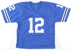 Roger Staubach Signed Dallas Cowboys Jersey (JSA COA) 2xSuper Bowl Champion Q.B.