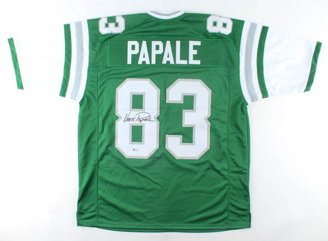 Vince Papale Signed Philadelphia Eagles Jersey (Beckett) 2006 Film In –