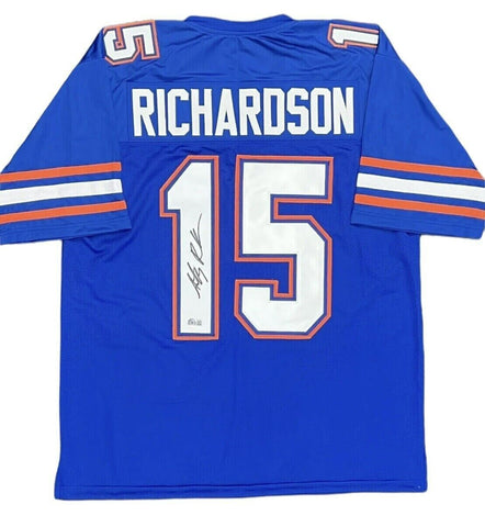 Anthony Richardson Signed Gators Jersey (Beckett COA) 2022 Florida Sophomore Q B