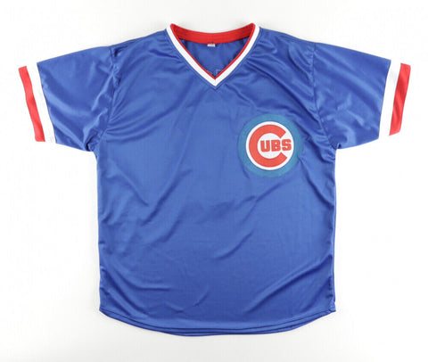 Andre Dawson Signed Chicago Cubs Jersey (JSA Holo) 8×All-Star O.F./ 1987 N.L.MVP