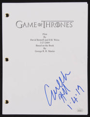 Conleth Hill Signed "Game of Thrones: Pilot" Full Movie Script Inscribed "1-4-19