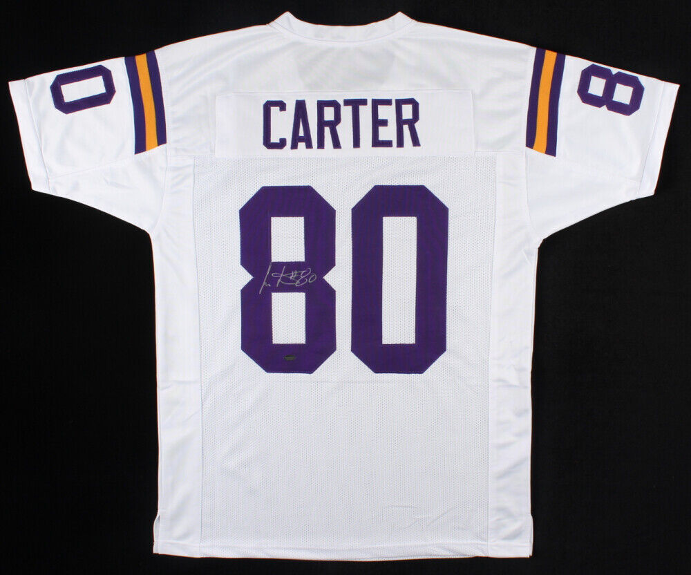 Cris Carter Framed Signed Jersey Schwartz Autographed Minnesota Viking