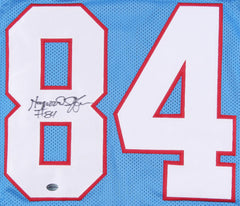 Haywood Jeffires Signed Houston Oilers Jersey / Wide Receiver (1987–1995) GTSM
