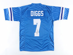Trevon Diggs Signed Dallas Cowboys Jersey (JSA Hologram) 2020 2nd Round Pick WR