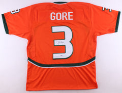 Frank Gore Signed Miami Hurricane Jersey (PSA) 5× Pro Bowl (2006,2009,2011–2013)