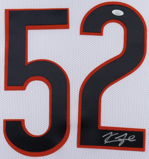 Khalil Mack Autographed Signed Chicago Bears 35X43 Framed Jersey