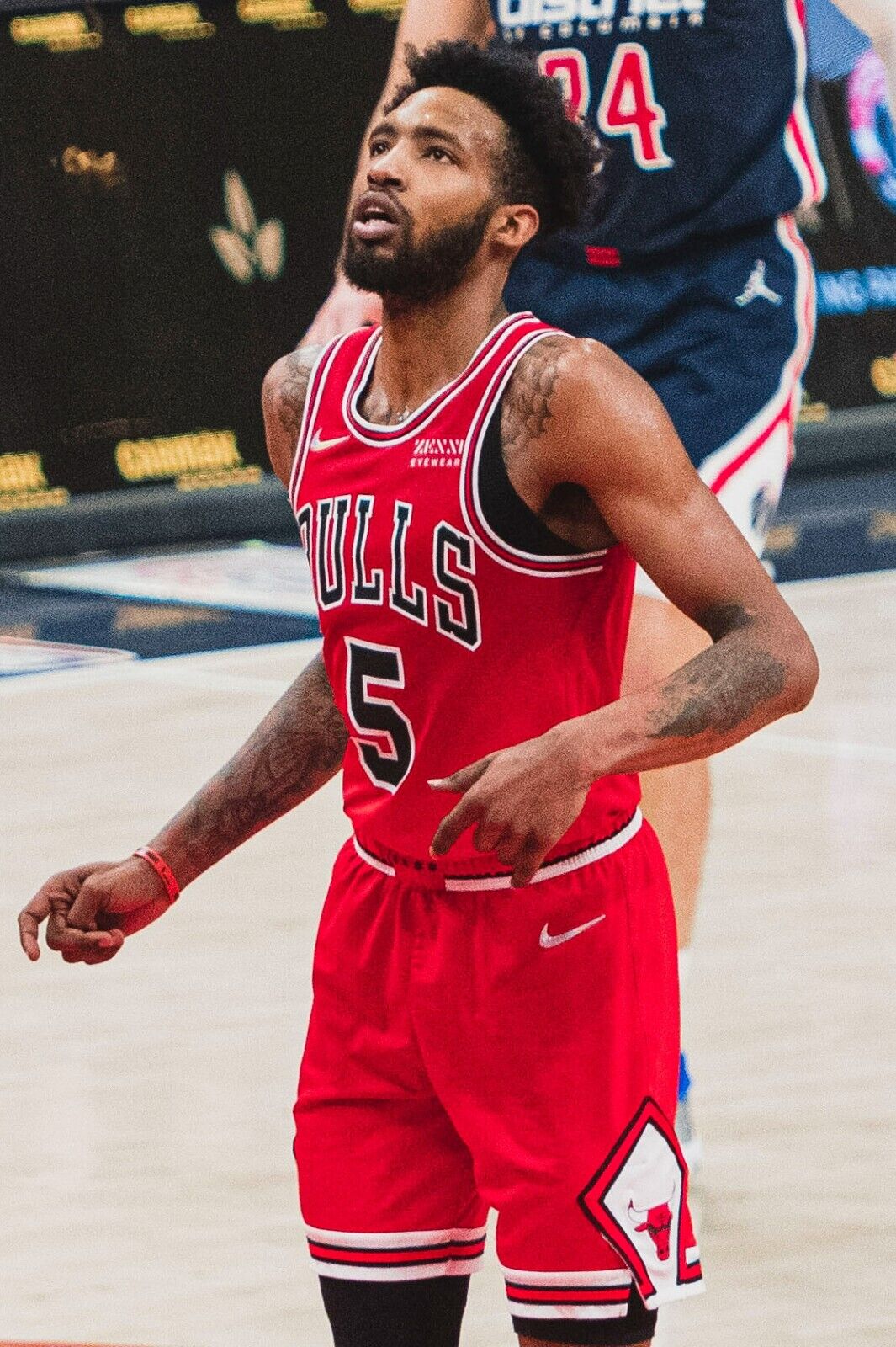 Derrick Jones Jr Signed Chicago Bulls Black Jersey (PSA) Ex-UNLV / Pow –