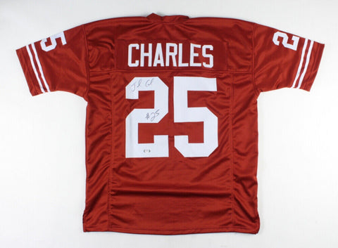 Jamaal Charles Signed Texas Longhorns Jersey (PSA Holo) K.C.Chiefs R.B 2008–2016