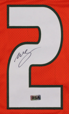 Willis McGahee Signed Miami Hurricanes Jersey (RSA COA) 2xPro Bowl Running Back