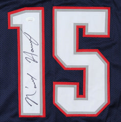 N'Keal Harry Signed Patriots Blue Jersey (JSA COA) New England Starting Rceiver