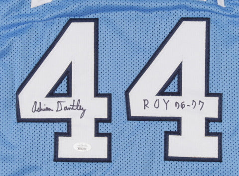 Adrian Dantley Signed Buffalo Braves Jersey Inscribed "ROY 76-77" (JSA Hologram)