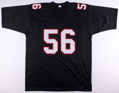 Chris Doleman Signed Falcons Jersey Inscribed "HOF 12" (JSA COA) 8XPro Bowl D.E