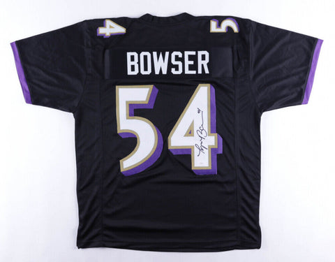 Tyus Bowser Signed Baltimore Ravens Jersey (JSA COA) 2nd Rnd Pck 2017 Linebacker