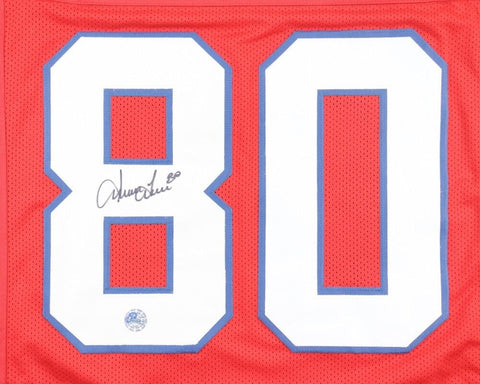 Irving Fryar Signed New England Patriots Jersey (Pro Player) Super Bowl XX W.R