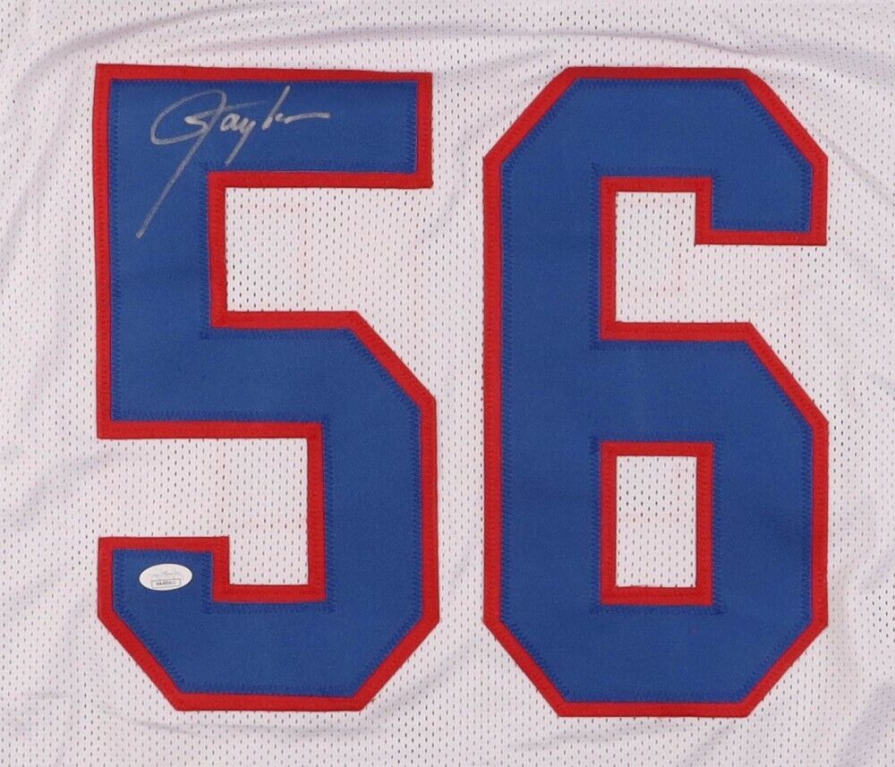 Lawrence Taylor Signed New York Giants Jersey JSA Coa Autographed