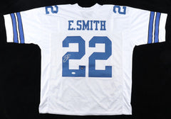 Emmitt Smith Signed Dallas Cowboys Jersey (JSA COA) NFL All-Time Leading Rusher