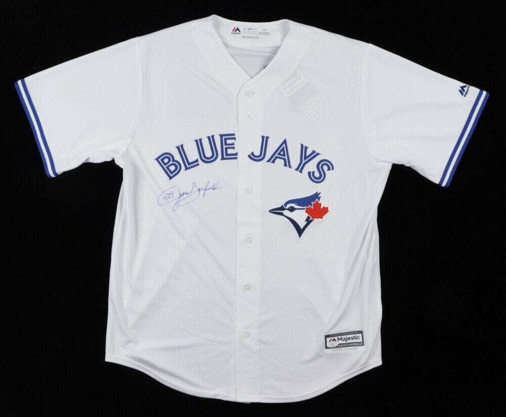 Jesse Barfield Signed Toronto Blue Jays Custom On Field Style
