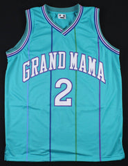Larry Johnson Signed Charlotte Hornets "Grandmama" Jersey (PSA COA)