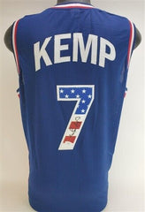 Shawn Kemp Signed Team USA Jersey (JSA COA) 1994 FIBA World Cup Basketball Team