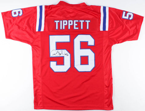 Andre Tippett Signed Jersey Inscribed "HOF '08" (JSA Hologram) Super Bowl XX LB