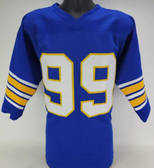 Hugh Green Signed Pitt Panthers Jersey (JSA COA) Tampa Bay 2xPro Bowl Linebacker