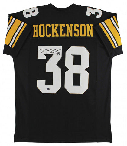 T.J. Hockenson Signed Iowa Hawkeyes Jersey (Beckett) Minnesota Viking Tight End