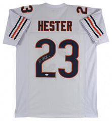 Devin Hester Signed Chicago Bears Jersey (JSA COA) NFL Kick All Time Return Ldr