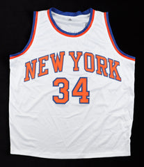 Charles Oakley Signed New York Knicks Jersey (Steiner Hologram) 1994 All Star