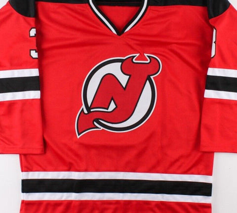 Adam Larsson Signed New Jersey Devils Jersey (Beckett)#4 Overall Pick 2011 Draft
