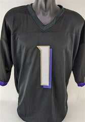 Ozzie Newsome Signed Baltimore Ravens "Wizard of Oz"  Jersey (Beckett Holo) T.E.