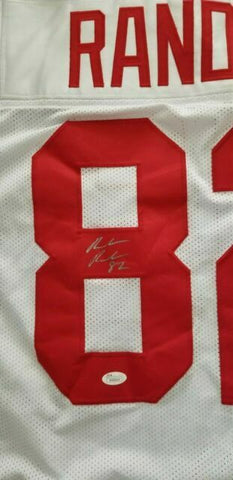 Rueben Randle Signed New York Giants White Jersey (JSA COA) 2011 SEC Champ / LSU