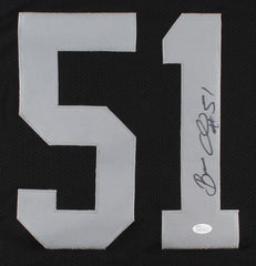 Bruce Irvin Signed Raiders Jersey (JSA) Linebacker / Super Bowl XLVIII champion