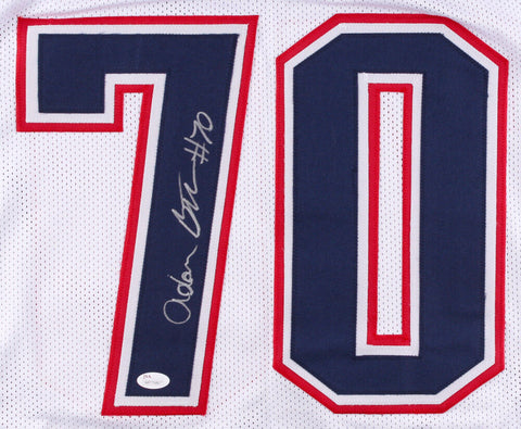 Adam Butler Signed Patriots Jersey (JSA COA) New England All Pro Defensive End