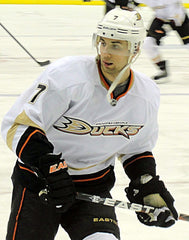 Andrew Cogliano Signed Ducks Reebok Jersey (Beckett ) 25th Overall Pk 2005 Draft