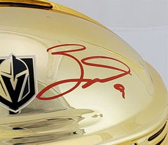 Jack Eichel Signed Vegas Golden Knights Mini Hockey Helmet (Fanatics Certified)