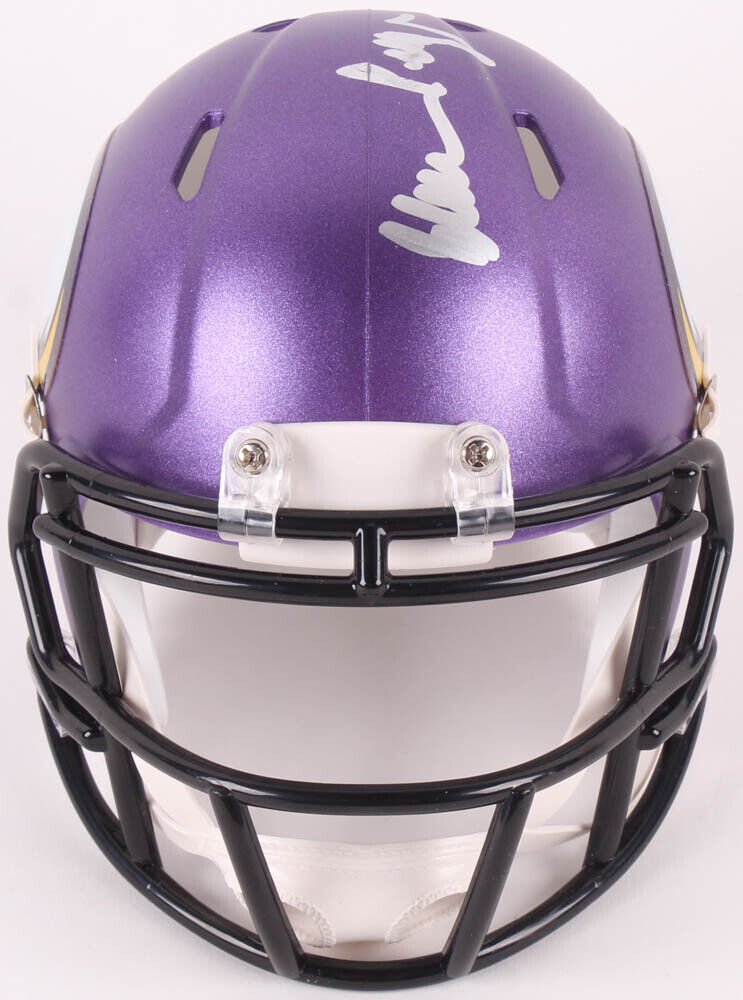 Alan Page Signed Minnesota Vikings Speed Mini Helmet (JSA Hologram) –