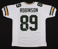 Dave Robinson SignedGreen Bay2 Packers Jersey Inscribed "HOF 2013" (JSA COA)