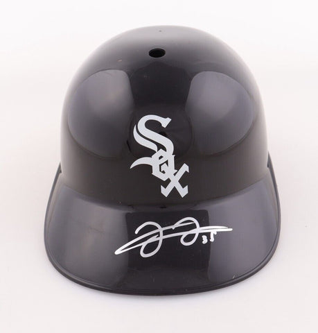 Ozzie Guillen Signed Chicago White Sox Souvenir MLB Baseball Batting Helmet  (JSA)