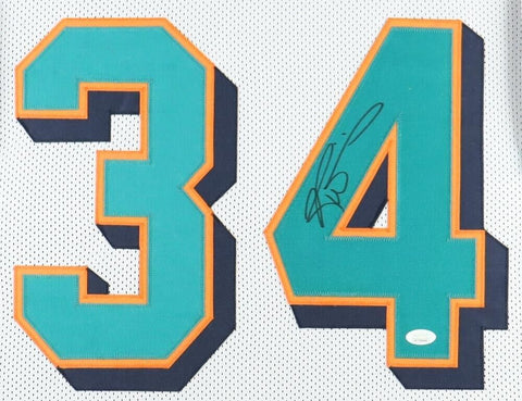 Tyreek Hill Signed Miami Dolphins 35"x43" Framed Jersey