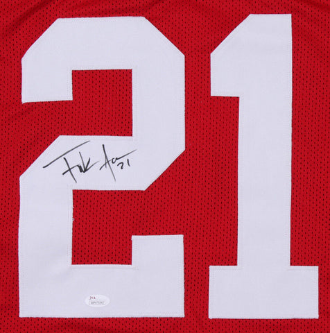 Frank Gore Signed 49ers Red Jersey (JSA COA) 5×Pro Bowl (2006, 2009, 2011–2013)