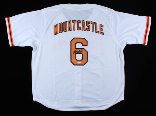 Autographed/Signed Ryan Mountcastle Baltimore White Baseball