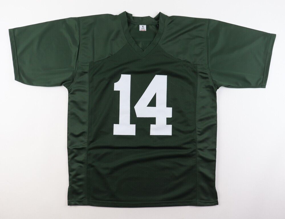 Johnny Lattner Signed Notre Dame Fighting Irish Jersey "Heisman 53" (JSA COA) FB