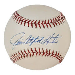 Jim "Catfish" Hunter Signed AL Baseball (JSA COA) New York Yankees / Oakland A's