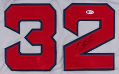 Derek Lowe Signed Red Sox Jersey (Beckett COA) World Series Champion (2004)