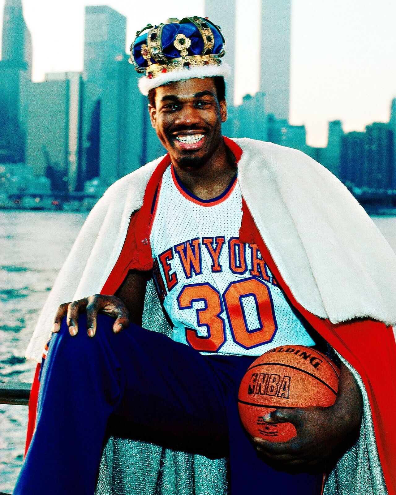 Bernard King Signed NBA Basketball (JSA COA) 4x NBA All Star Knicks, Nets, Jazz