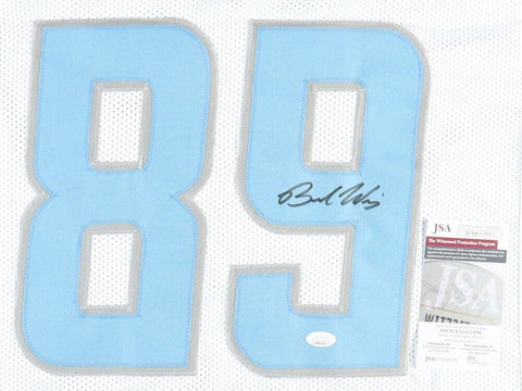 Brock Wright Signed Lions Jersey (JSA COA)Detroit Starting Tight End/ Notre Dame
