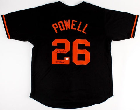 Boog Powell Signed Orioles Jersey Inscribed "70 AL MVP"(JSA) Baltimore 1961-1974